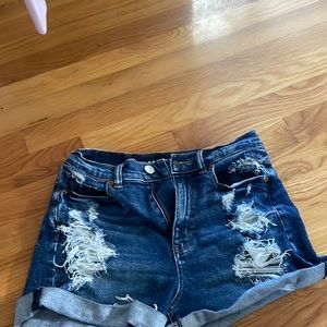 american eagle jean shorts